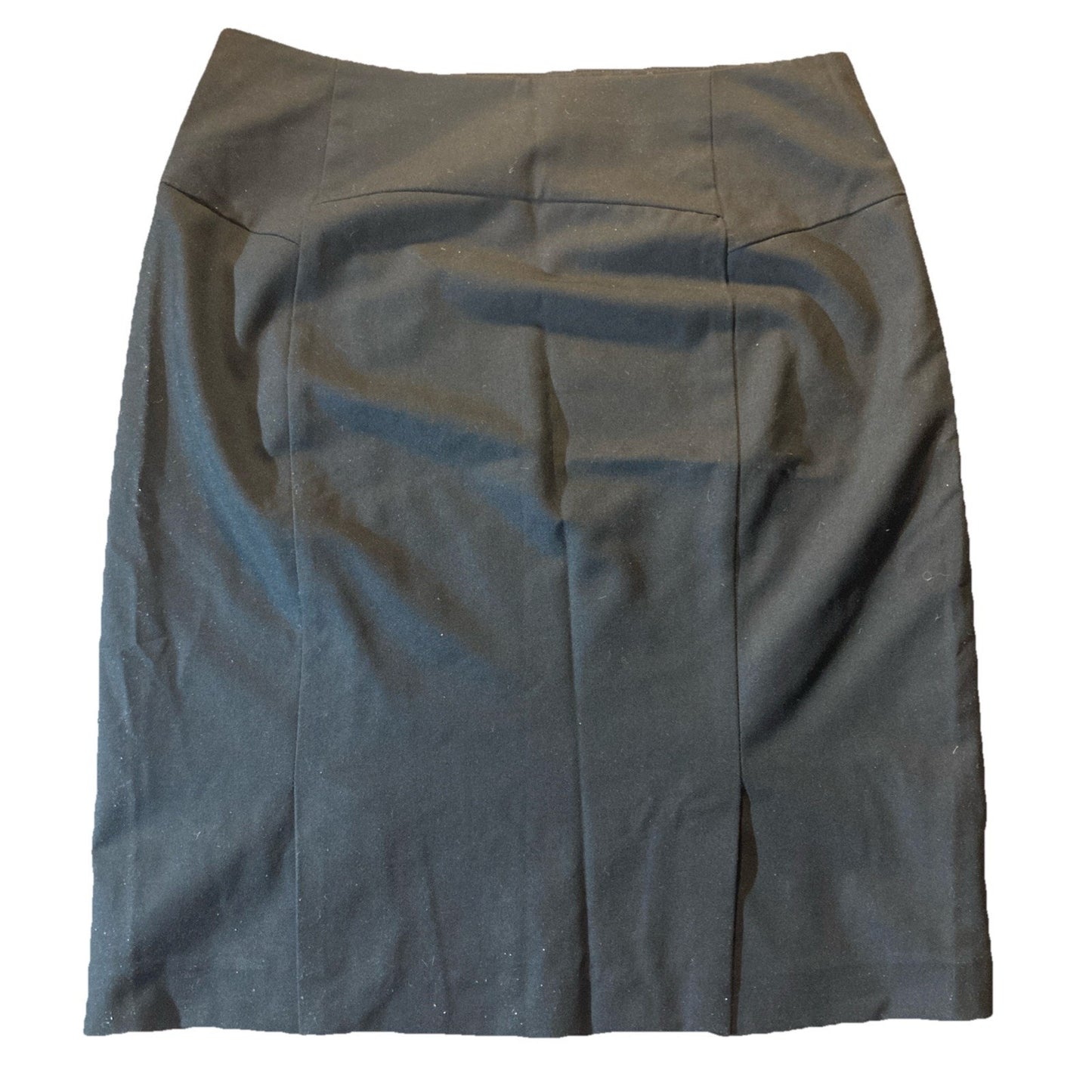 Y2K Librarian The Limited Skirt Size 2 Black Knee Length Pencil Lined Slit