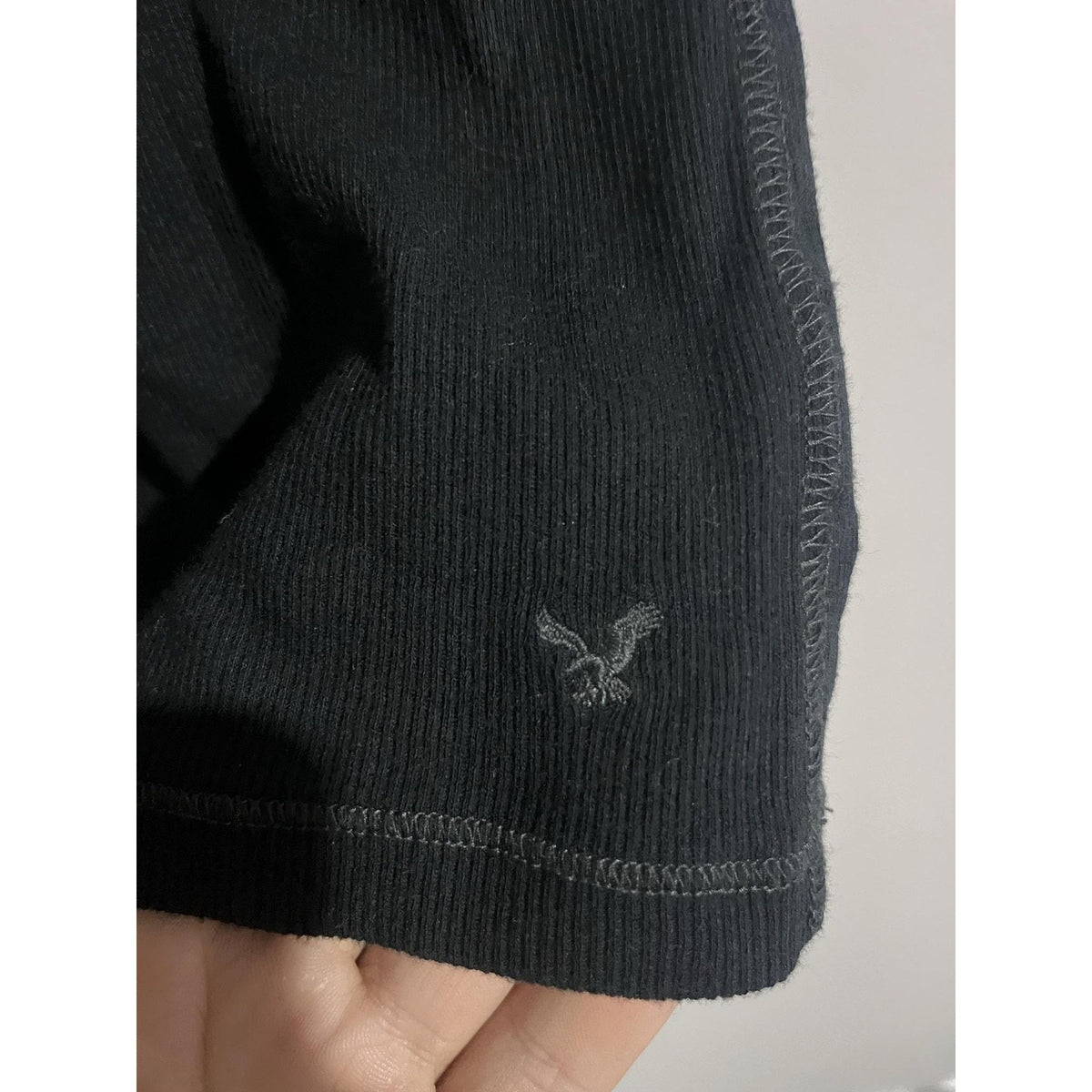 American Eagle Outfitters Dress Womens S Black Tank Dress Scoop Neck Stretch