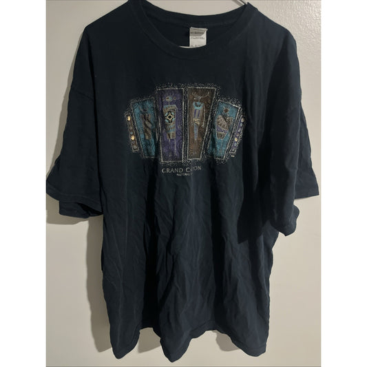 Grand Canyon National Park Black Shirt Mens Size 2XL Travel Vacation
