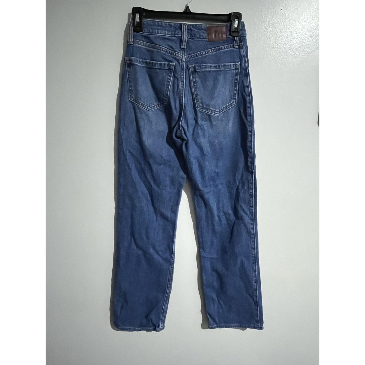 Hollister Jeans Womens 24 Blue Mom Ultra High-Rise Dad Relaxed 28 Inseam