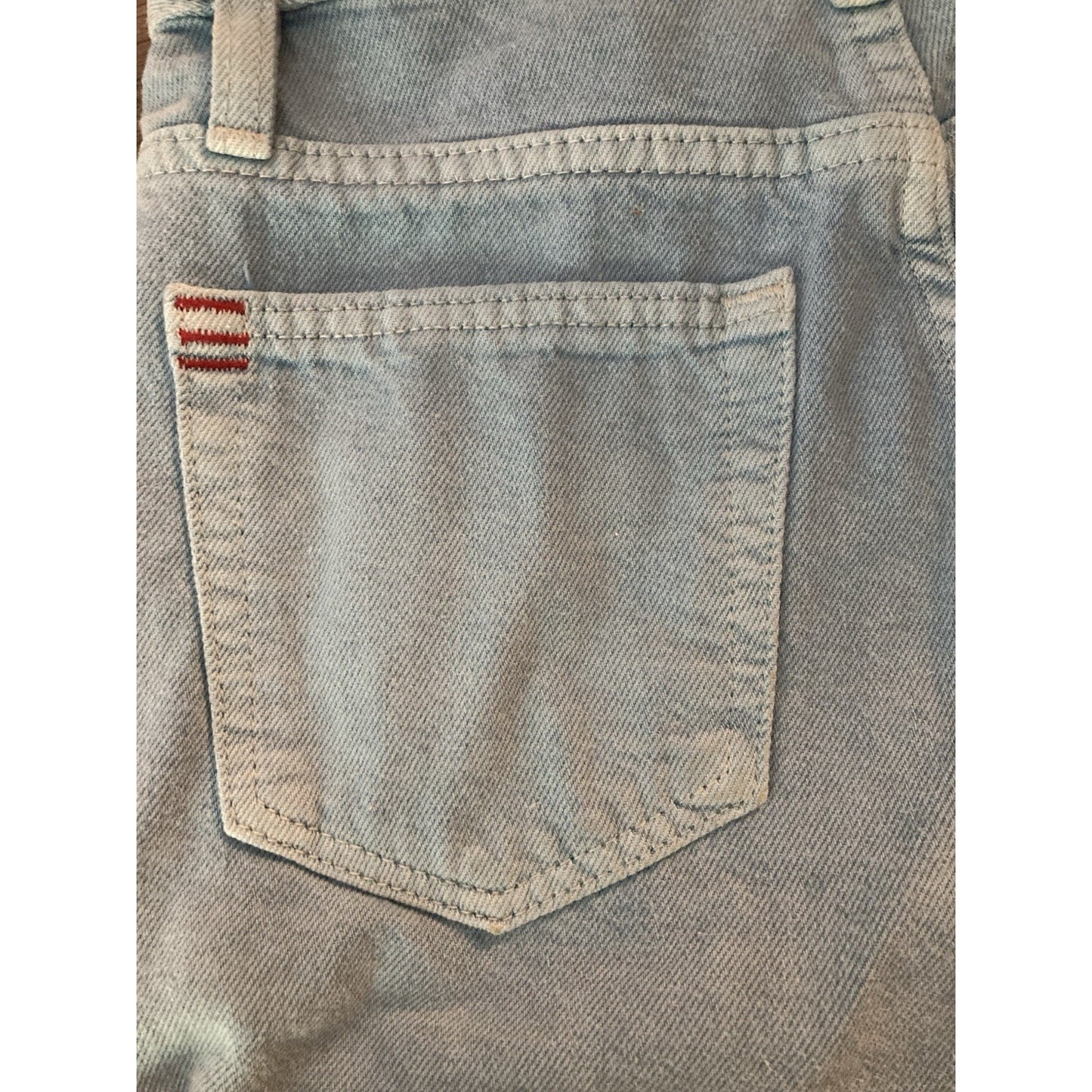BDG Brand Light Wash Blue Cuffed Denim Short Size 25 Hammies Style Short