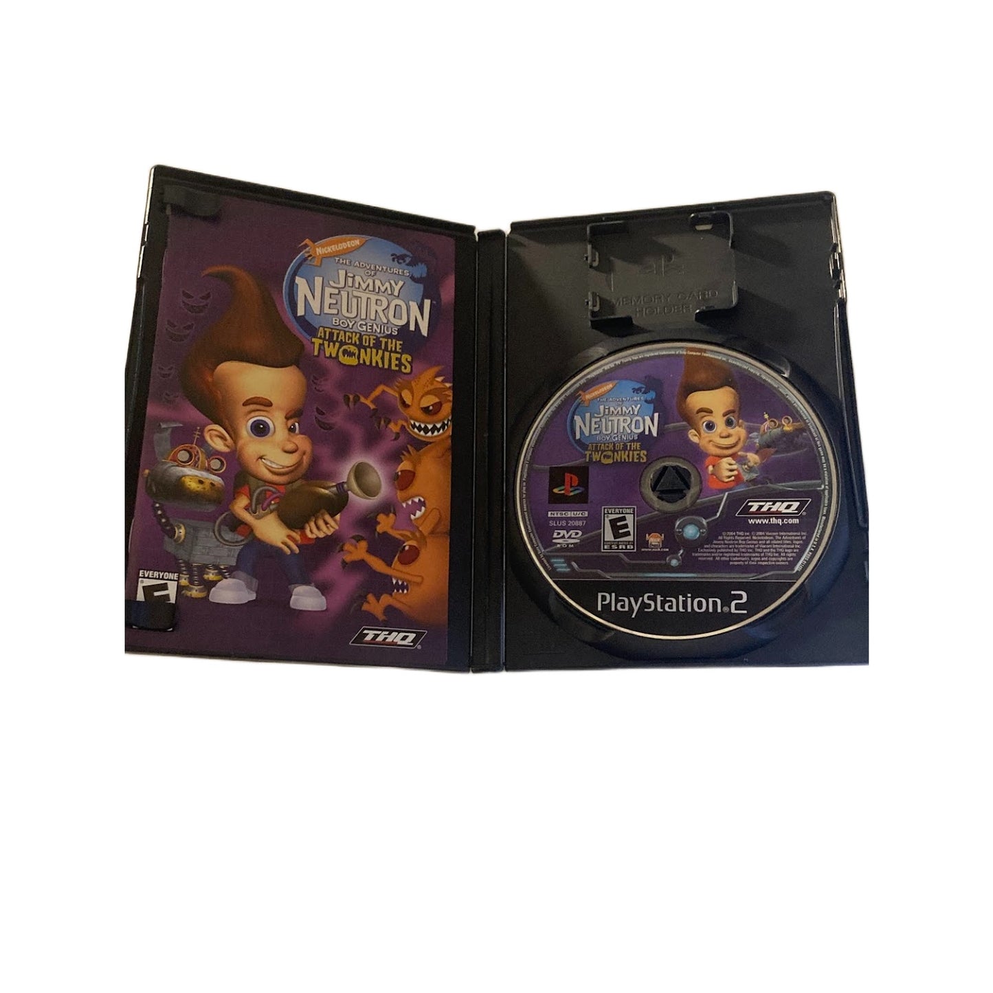 Jimmy Neutron: Attack of the Twonkies PS2 PlayStation 2 CIB