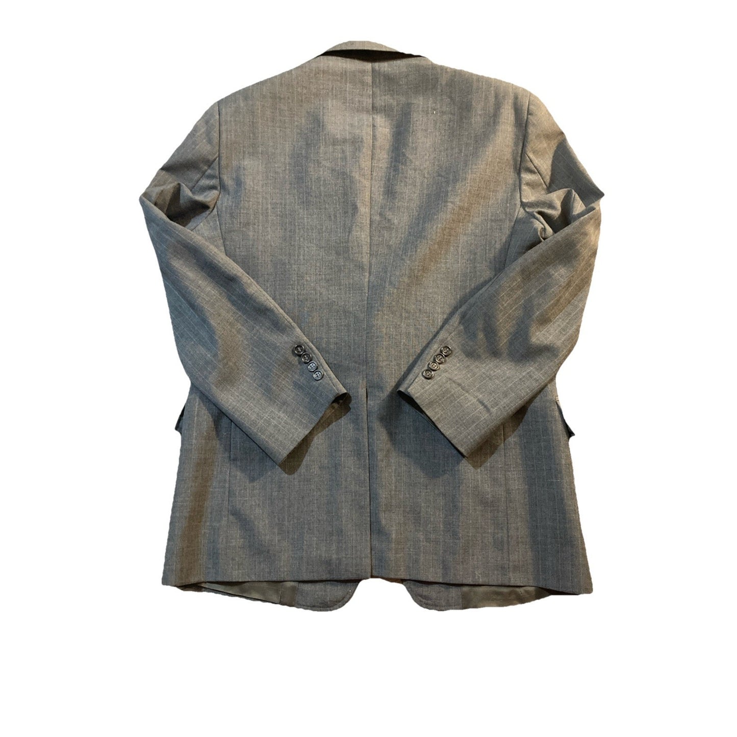 Vintage Academia Oakton Ltd Mens Gray Blazer Jacket Wool Blend Sport Coat