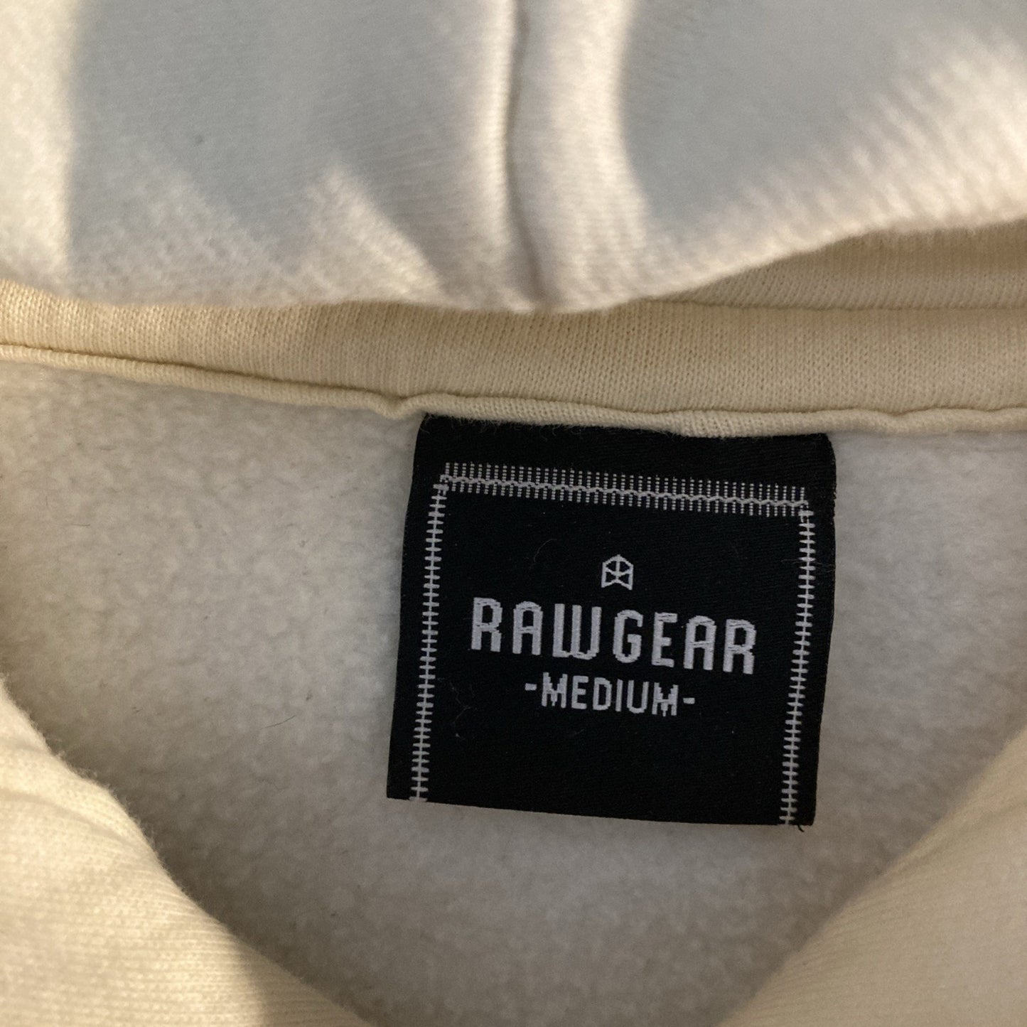 Raw Gear Hoodie Men’s Size Medium Oversized Pump Cover Excellent Condition