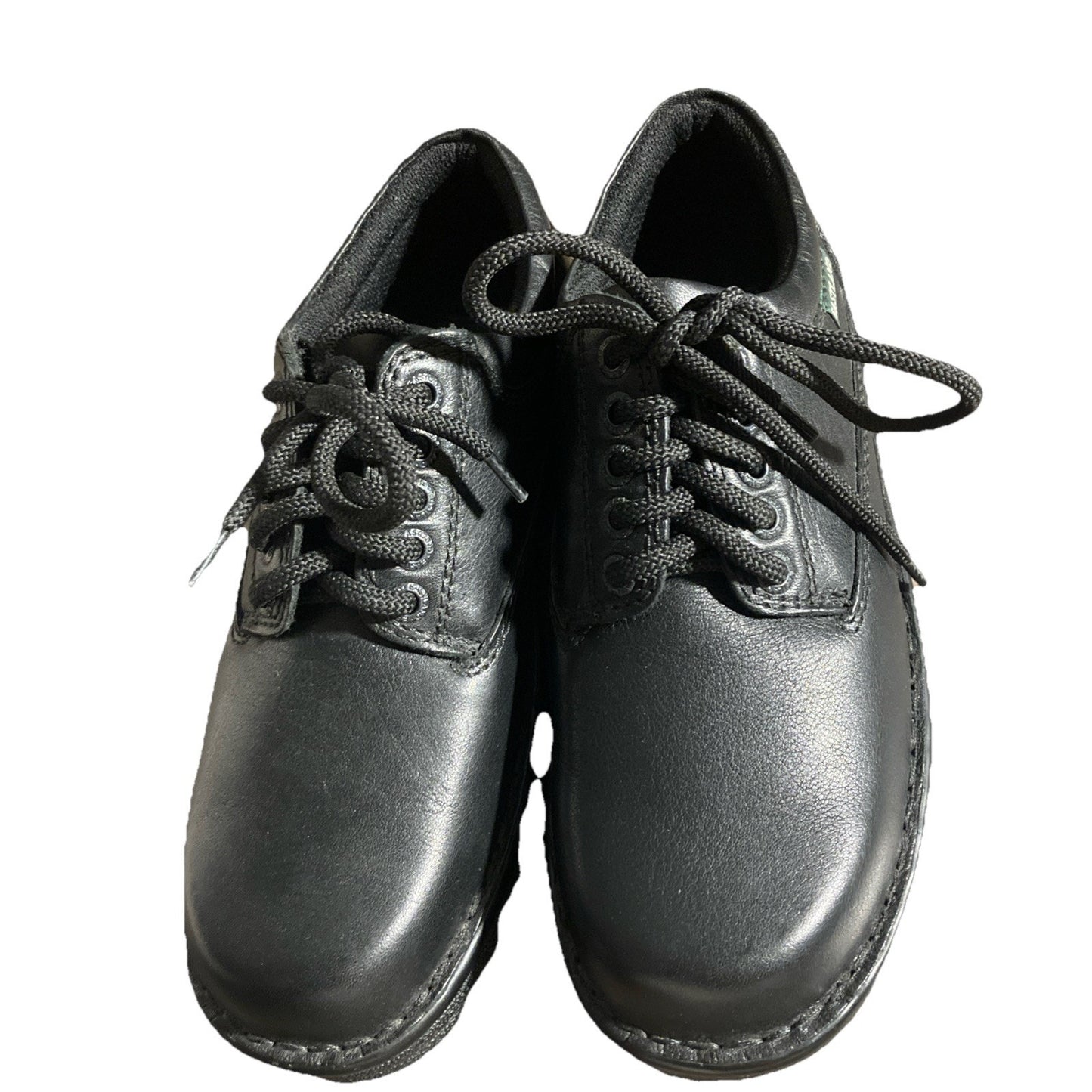 Eastland Plainview Womens Round Closed Toe Oxford Shoes, Black Sz 7M