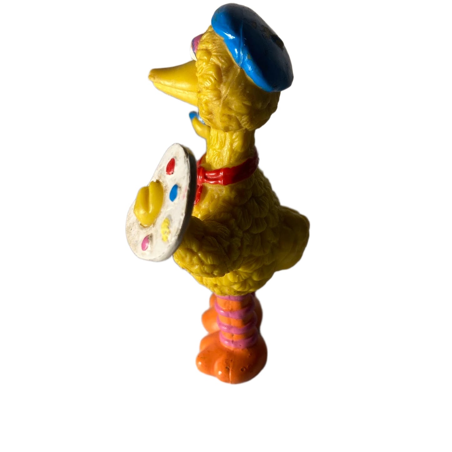 Sesame Street Applause Vintage Big Bird Paint Artist Pvc Figure