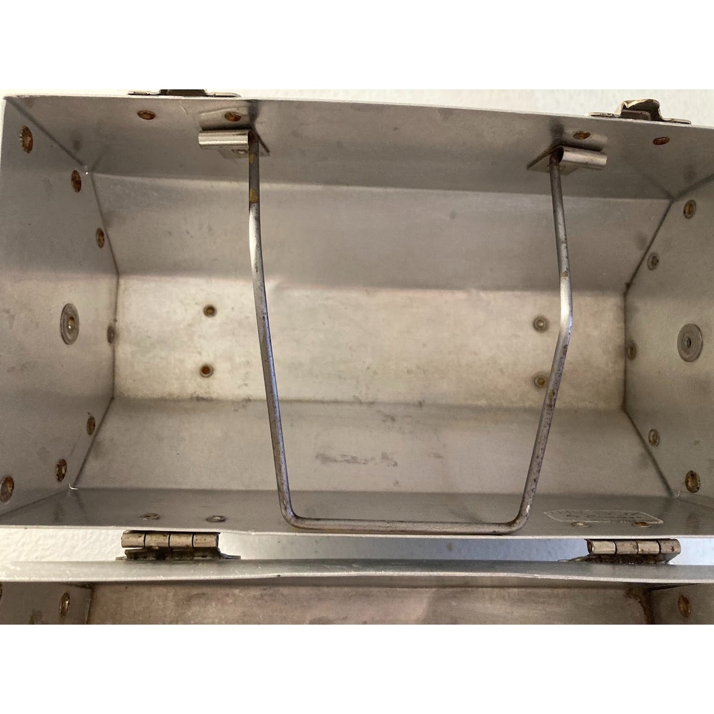 Vintage Ciracco Aluminum Miners Lunch Box Pail MCM USA 1960s